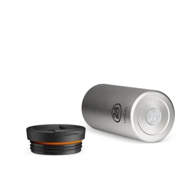 Stainless Steel Travel Mug with a Capacity of 600 ml - Silver